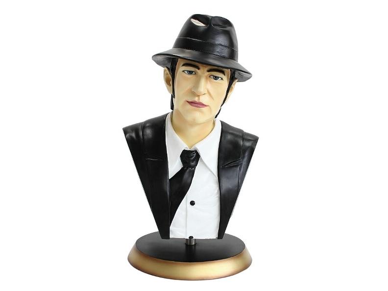 JBHB004_ELWOOD_BLUE_BLUES_BROTHERS_LIFE_SIZE_BUST_WITH_GOLD_BASE_1.JPG