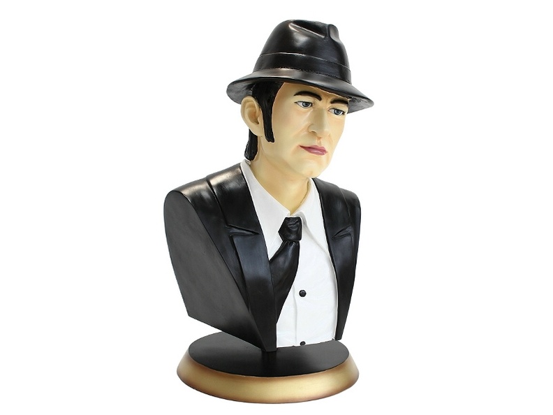 JBHB004_ELWOOD_BLUE_BLUES_BROTHERS_LIFE_SIZE_BUST_WITH_GOLD_BASE_2.JPG