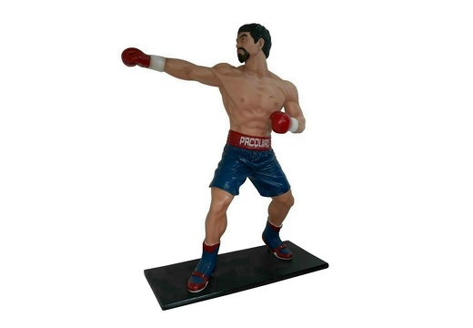 JBPACMAN01 LIFE SIZE OFFICIAL MANNY PACQUIAO STATUE LIMITED EDITION 2