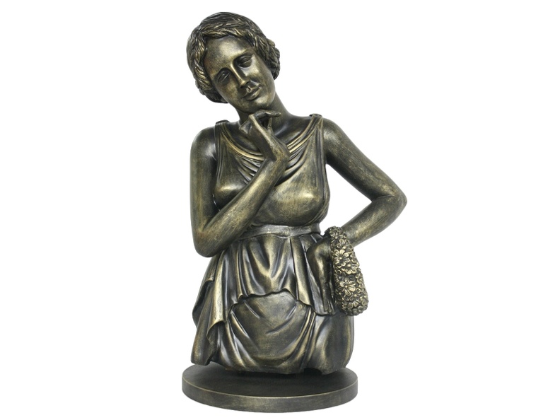 JBSH009_ANTIQUE_APHRODITE_BRONZE_BUST_WITH_STAND.JPG