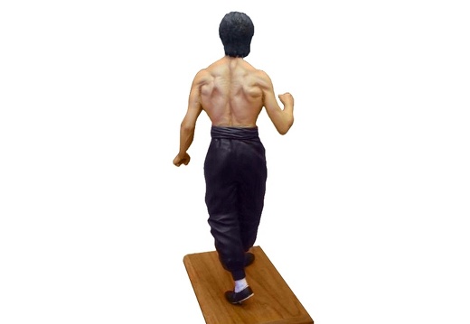 JJ1295 BRUCE LEE THE KING OF KUNG FU STATUE 6 FOOT 3