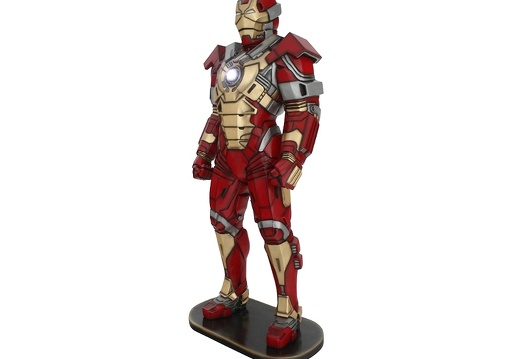 JJ6163 IRON MAN WITH WORKING CHEST LIGHT RAY 3