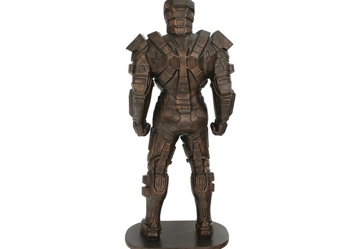 JJ6165 BRONZE IRON MAN WITH WORKING CHEST LIGHT RAY 4
