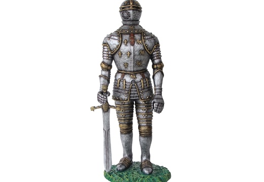 N233 MEDIEVAL KNIGHT IN SHINING ARMOUR 1