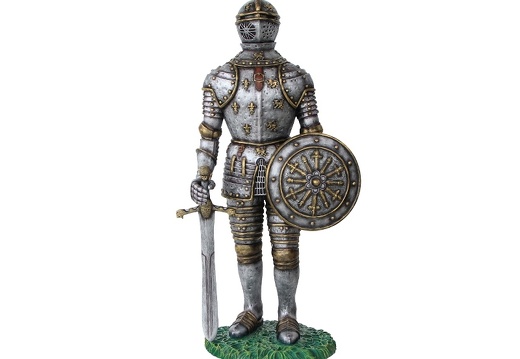 N234 MEDIEVAL KNIGHT IN SHINING ARMOUR 1