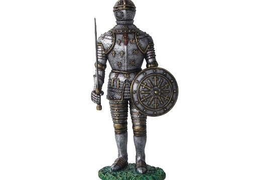 N235 MEDIEVAL KNIGHT IN SHINING ARMOUR 1