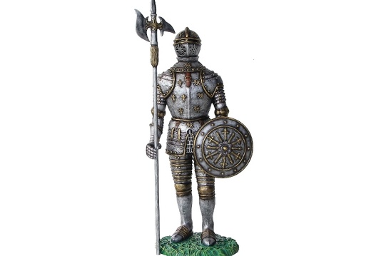 N237 MEDIEVAL KNIGHT IN SHINING ARMOUR 1