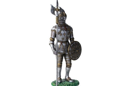 N237 MEDIEVAL KNIGHT IN SHINING ARMOUR 3