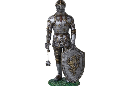 N238 MEDIEVAL KNIGHT IN SHINING ARMOUR 1