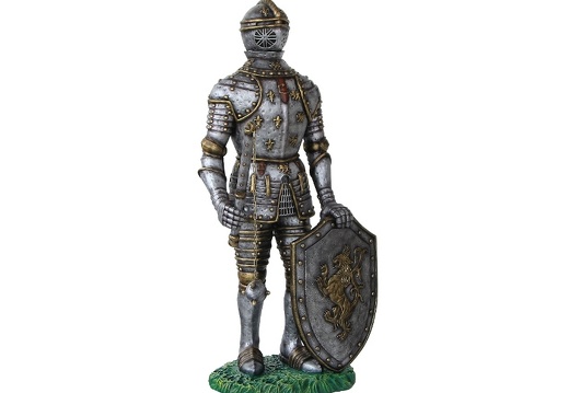 N238 MEDIEVAL KNIGHT IN SHINING ARMOUR 3