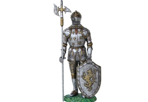 N239 MEDIEVAL KNIGHT IN SHINING ARMOUR 1