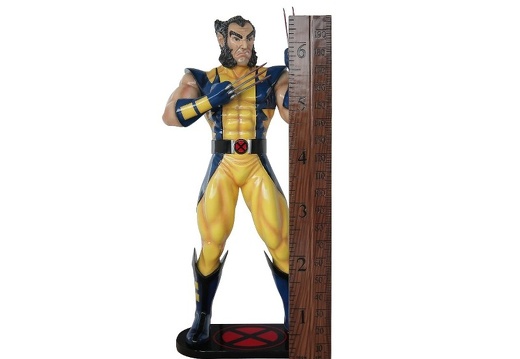 N411 WOLVERINE SUPER HERO HOW TALL ARE YOU RULER 1