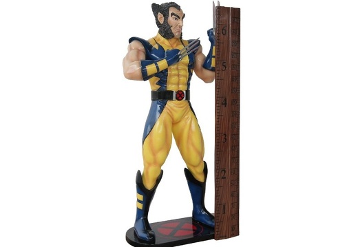 N411 WOLVERINE SUPER HERO HOW TALL ARE YOU RULER 2
