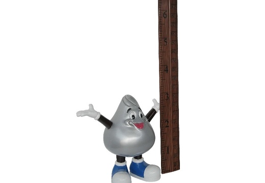 N6293 HERSHEYS CHOCOLATE BAR 3D STATUE HOW TALL ARE YOU RULER 2