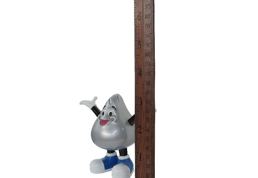 N6293 HERSHEYS CHOCOLATE BAR 3D STATUE HOW TALL ARE YOU RULER 3