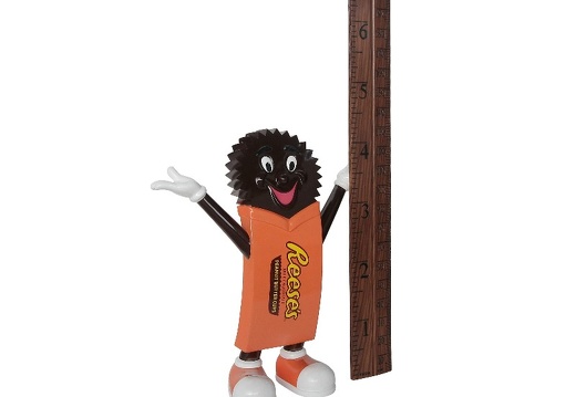 N6294 REESES CHOCOLATE BAR 3D STATUE HOW TALL ARE YOU RULER 2