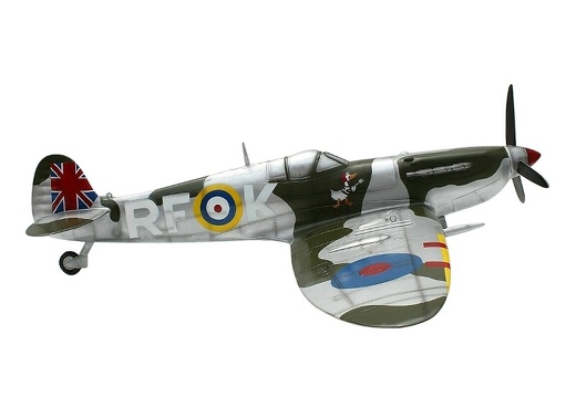 JBAV001 BRITISH SUPERMARINE SPITFIRE WORLD WAR II FIGHTER AIRCRAFT 2
