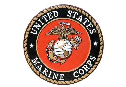 JBCR326 UNITED STATES MARINE CORPS WALL PLAQUE