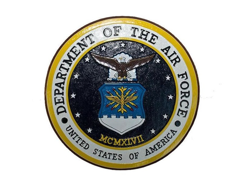 JBCR327_USA_DEPARTMENT_OF_THE_AIR_FORCE_WALL_PLAQUE.JPG