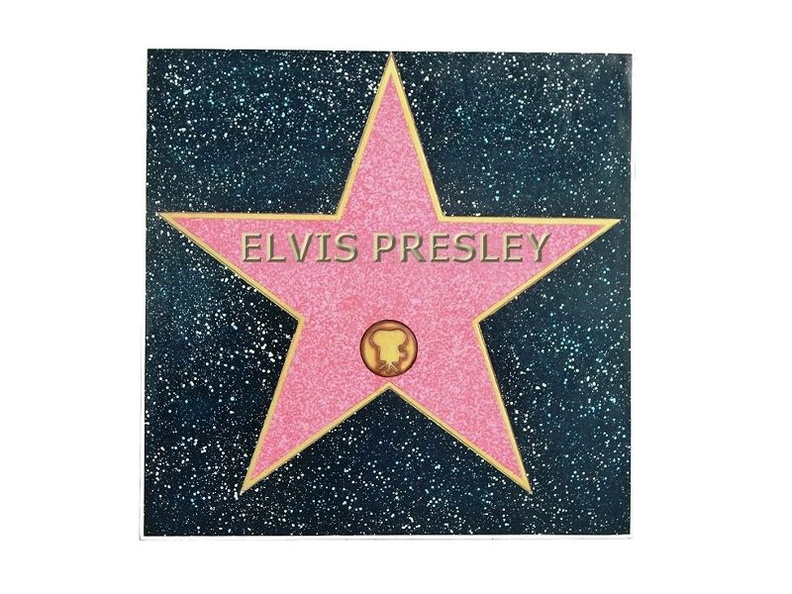 JBTH237S_ELVIS_PRESLEY_HOLLYWOOD_HALL_OF_FAME_GRANITE_EFFECT_TILE_WALL_MOUNTED_FREE_STANDING_ANY_NAME_AVAILABLE.JPG