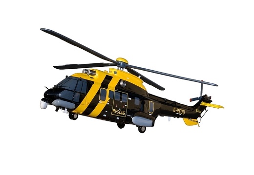 JJ1366 AEROSPATIALE AS33212 OFFSHORE HELICOPTERS 3 FOOT WINGSPAN 1