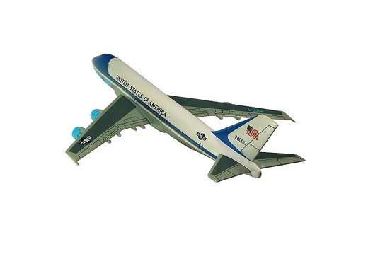 JJ1369 USA PRESIDENTS 747 AIRFORCE ONE 3 FOOT WINGSPAN 1