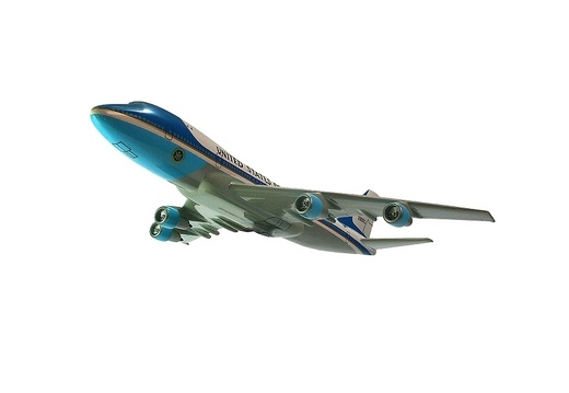 JJ1369 USA PRESIDENTS 747 AIRFORCE ONE 3 FOOT WINGSPAN 2