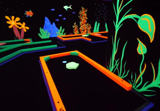 AMZYEDDY01 MINI GOLF OBSTACLES THEMES GLOW IN DARK PAINTED PRODUCTS 3