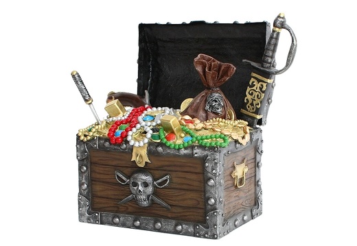 737 PIRATES TREASURE CHEST WITH GOLD 1
