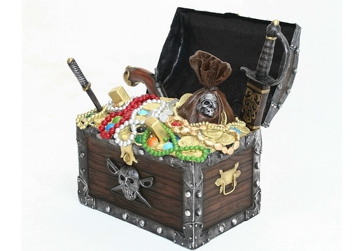 737 PIRATES TREASURE CHEST WITH GOLD 2
