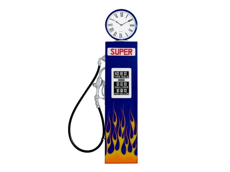 BJM0077_BLUE_SHELL_WALL_MOUNTED_VINTAGE_GAS_PUMP_DOOR_WITH_FLAMES_WORKING_CLOCK_CLOCK_AVAILABLE_ON_ALL_GAS_PUMPS_1.JPG