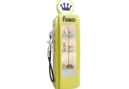 JBF061 FUNKO CUSTOM MADE GAS PUMPS WITH GLASS SELFS HALOGEN LIGHTS ANY COLOUR DESIGN PAINTED 2