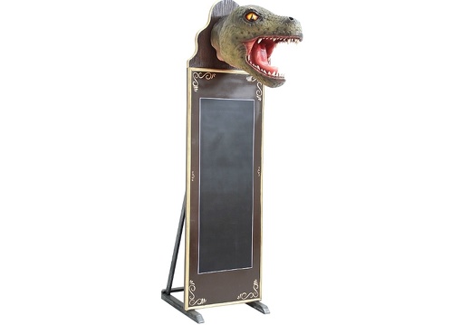 JBD066D T-REX HEAD ADVERTISING BOARD ANY NAME LETTERS PAINTED ON IT