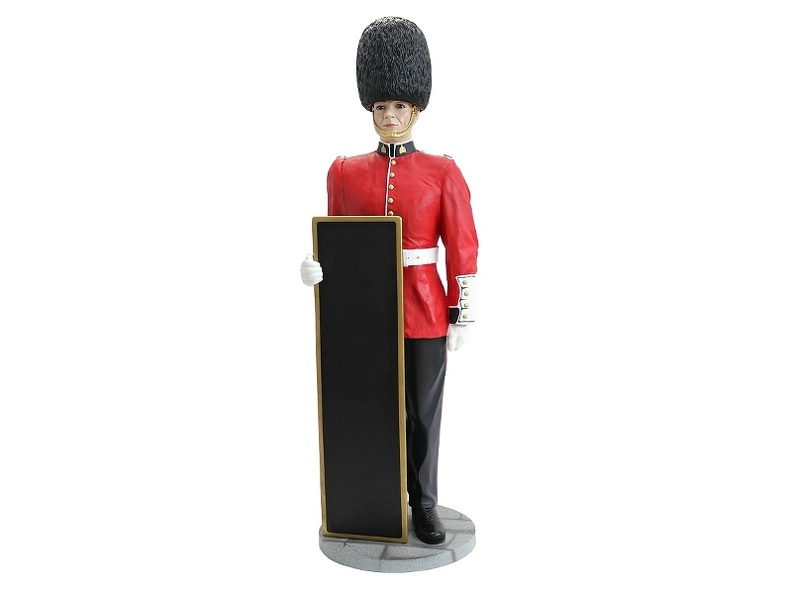 JBH065A_BRITISH_QUEENS_GUARD_WITH_ADVERTISING_BOARD_1.JPG