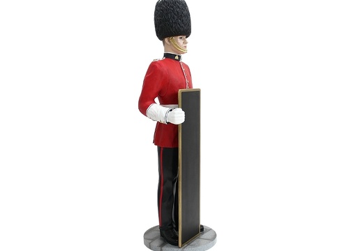 JBH065A BRITISH QUEENS GUARD WITH ADVERTISING BOARD 2