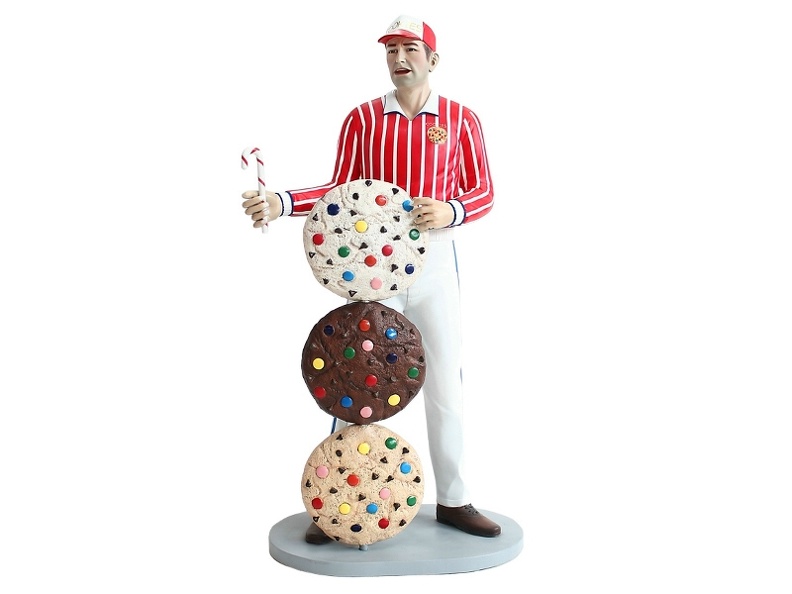 JBH082_COOKIE_MAN_WITH_3_DELICIOUS_LOOKING_COOKIES_CANDY_STICK.JPG
