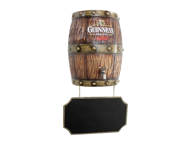 JBP094C_LIGHT_WOOD_HALF_BARREL_WITH_ADVERTISING_BOARD_ANY_NAME_PAINTED_ON_THE_BARREL.JPG