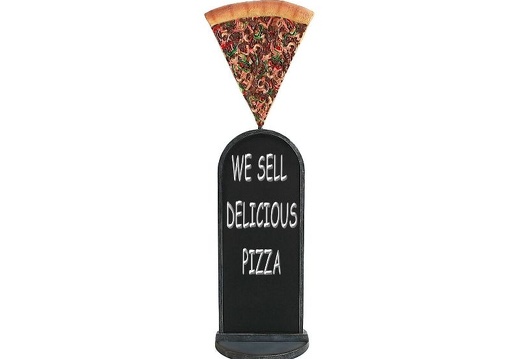 JBTH254 DELICIOUS PIZZA ADVERTISING DISPLAY STAND LARGE BOARD 1