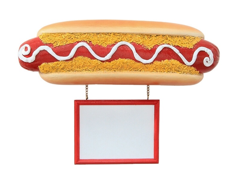 JBTH258D_DELICIOUS_LOOKING_HOT_DOG_ADVERTISING_BOARD_WALL_MOUNTED.JPG