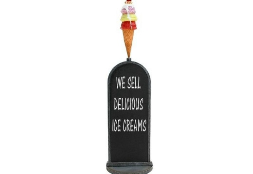 JBTH267A DELICIOUS ICE CREAM WITH CREAM CHERRY ADVERTISING BOARD LARGE BOARD 2