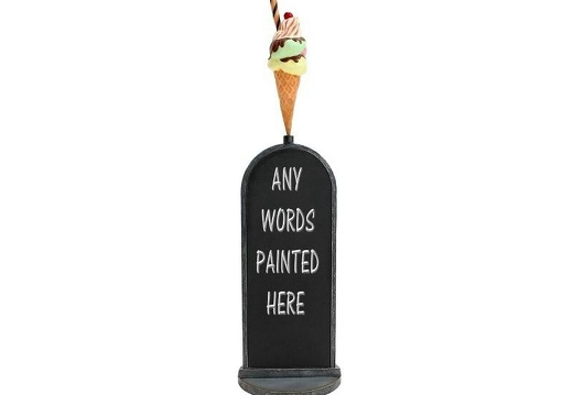 JBTH268A DELICIOUS ICE CREAM WITH FLAKE CHERRY ADVERTISING BOARD LARGE BOARD 1
