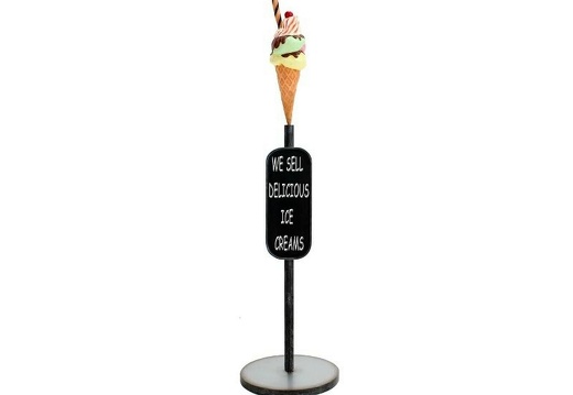 JBTH268 DELICIOUS ICE CREAM WITH FLAKE CHERRY ADVERTISING DISPLAY STAND MIDDLE BOARD 1
