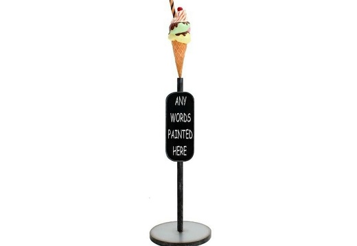 JBTH268 DELICIOUS ICE CREAM WITH FLAKE CHERRY ADVERTISING DISPLAY STAND MIDDLE BOARD 2