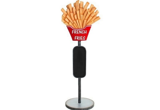 JBTH282 DELICIOUS FRENCH FRIES CHIPS ADVERTISING DISPLAY STAND MIDDLE BOARD 1