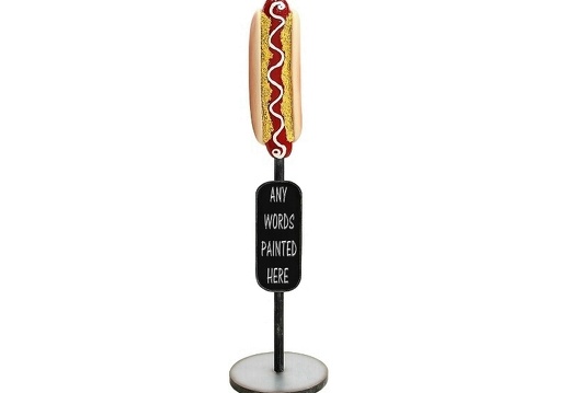 JBTH287 DELICIOUS LOOKING HOT DOG ADVERTISING DISPLAY MIDDLE BOARD 2