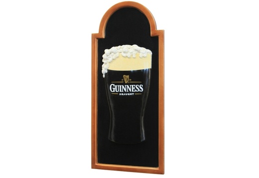 JJ068 GUINNESS ADVERTISING DISPLAY ANY WORDS PAINTED WALL MOUNTED 1