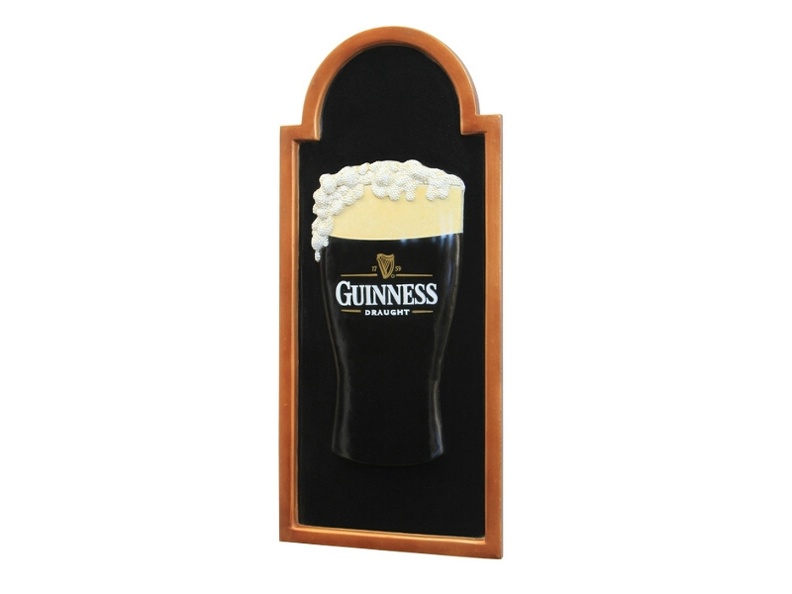 JJ068_GUINNESS_ADVERTISING_DISPLAY_ANY_WORDS_PAINTED_WALL_MOUNTED_1.JPG