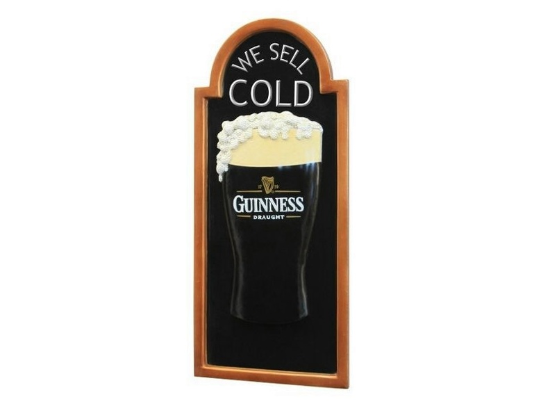 JJ068_GUINNESS_ADVERTISING_DISPLAY_ANY_WORDS_PAINTED_WALL_MOUNTED_2.JPG