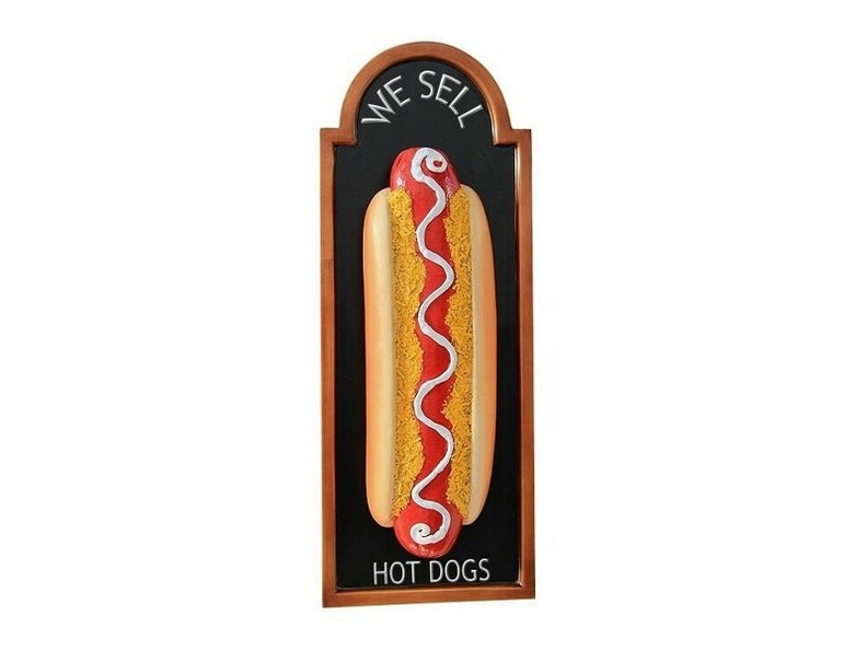 JJ145_HOT_DOG_ADVERTISING_BOARD_ANY_WORDS_PAINTED_2.JPG