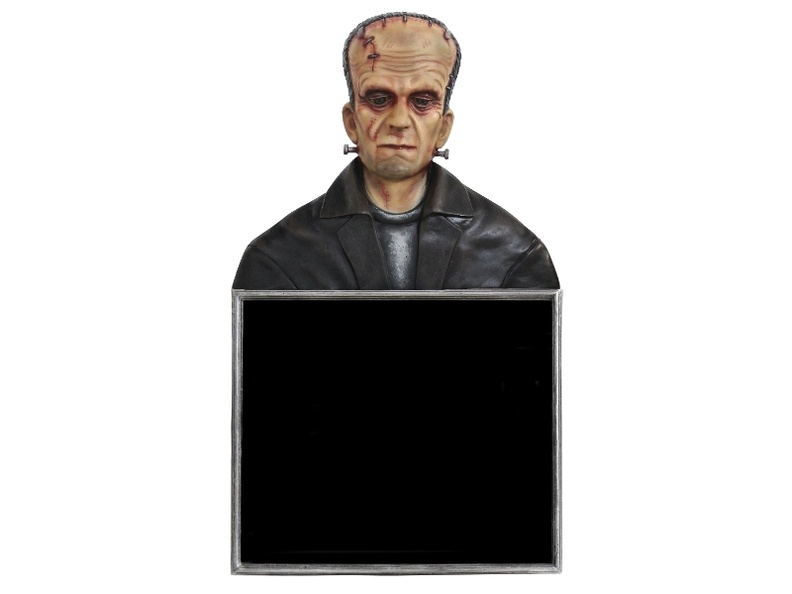 JJ1802_FRANKENSTEIN_THE_MONSTER_ADVERTISING_BOARD_ANY_WORDS_PAINTED_WALL_MOUNTED_1.JPG